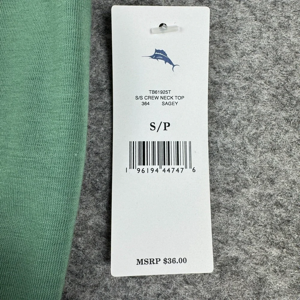 Tommy Bahama Island Sleepwear T-Shirt Green Mens Small S